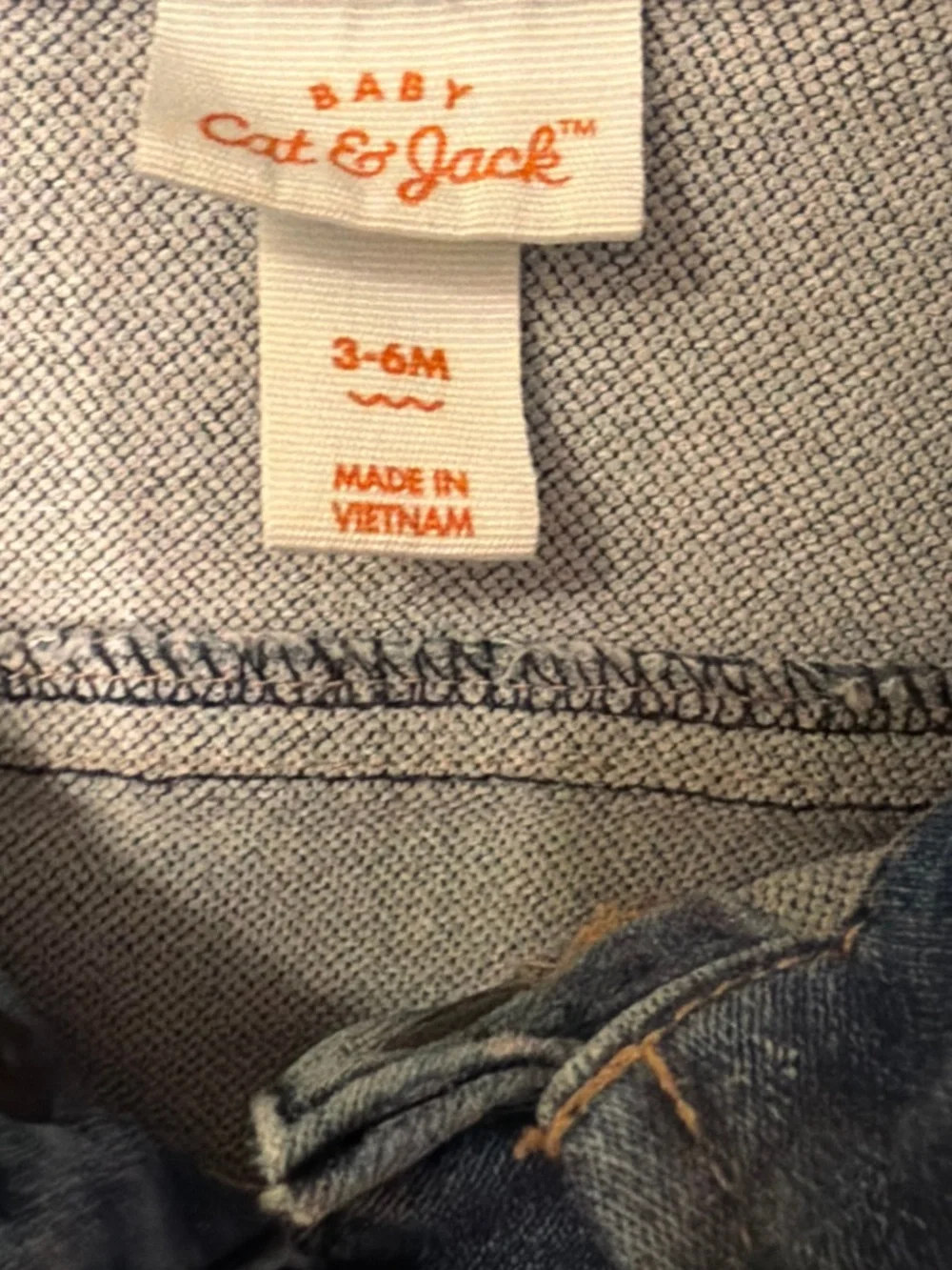 Cat & Jack Blue Denim Jean Jacket for Kids